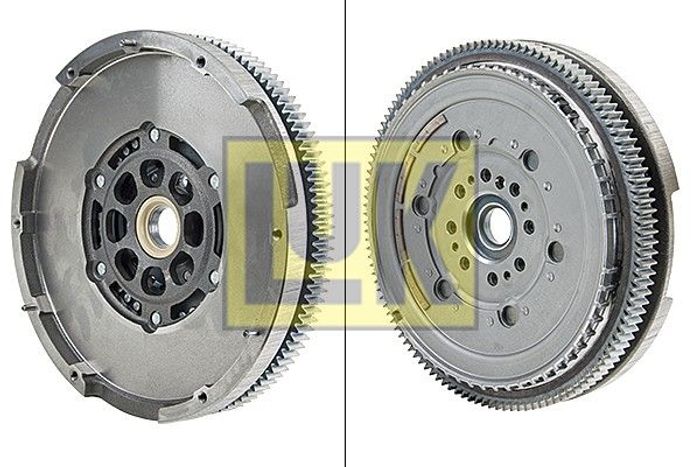 Zweimassenschwungrad mit mechanischer getriebe (Zweimassenschwungrad mit Reib...