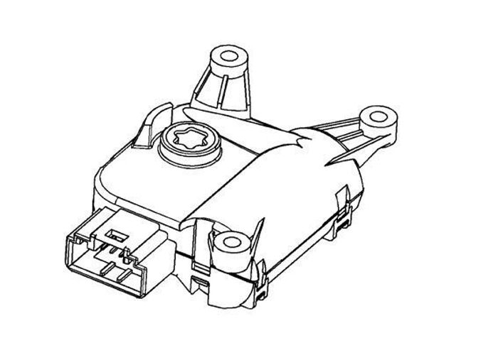 Modul seq. Klappen col. Absaugung passt zu: MERCEDES SPRINTER 3,5-T (B906), S...