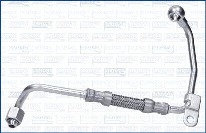 Schmierleitung für Turbokompressor passt zu: AUDI A6 C5, ALLROAD C5 2.7 05.00...
