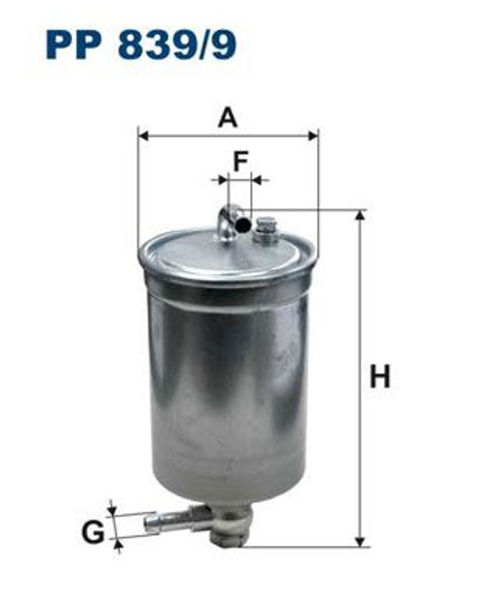 Kraftstofffilter passt zu: AUDI A4 B7 2.7D/3.0D 11.04-03.09