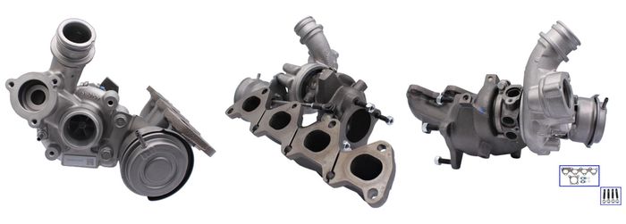 Turbolader (Runderneuert, mit Dichtungssatz) passt zu: AUDI A1, A3; SEAT ALTE...