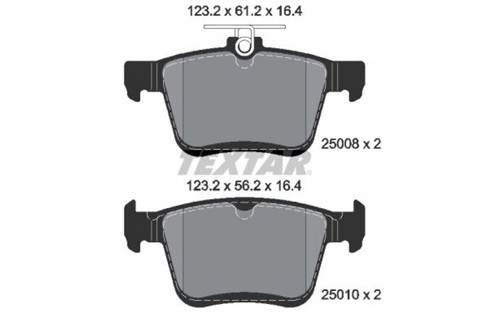 Bremsbelagsatz hinten , passt zu: AUDI A3, Q2, Q3, TT; CUPRA ATECA; SEAT ATEC...