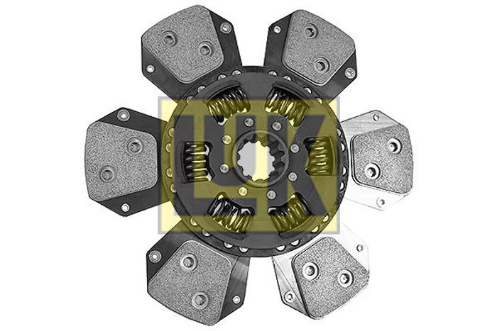 Kupplungsscheibe Keramik (280mm; anzahl der Arme: 6) passt zu: URSUS 8014 A,...