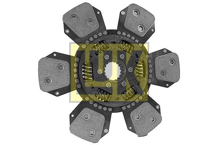 Kupplungsscheibe Keramik (350mm; anzahl der Arme: 6) passt zu: FIATAGRI F 130...