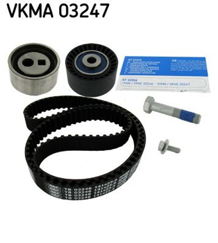 Ventilsteuerung Satz (Riemen + Rolle) passt zu: CITROEN BERLINGO, C4 I, C5 I,...