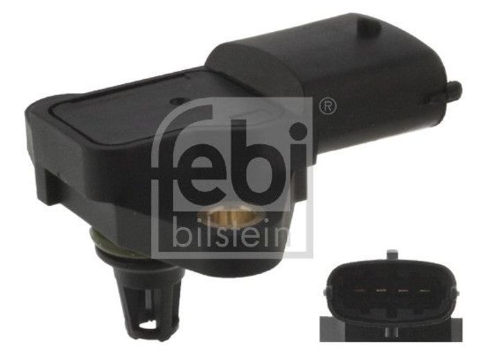 Drucksensor im Ansaugkrümmer (4 pin) passt zu: IVECO EUROTECH MH, EUROTECH MP...