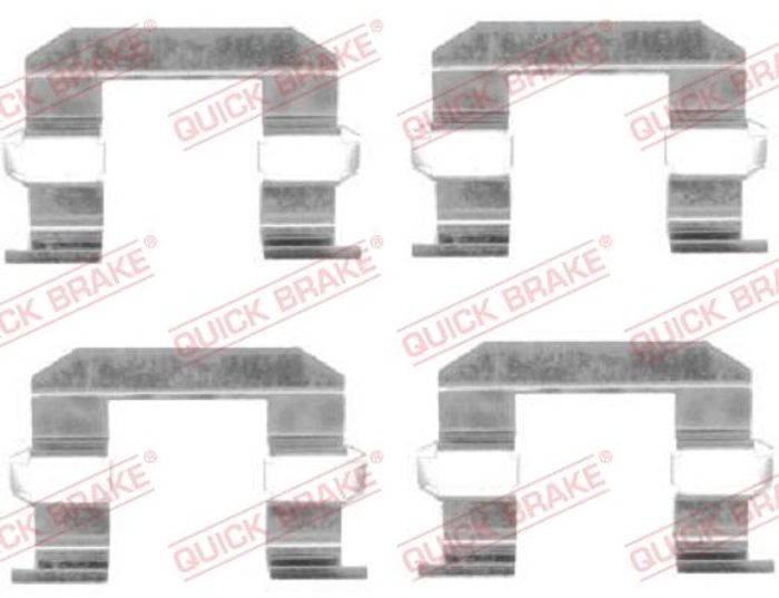 Montagesatz des Bremsklotzes vorne passt zu: HYUNDAI EQUUS / CENTENNIAL, H-1,...