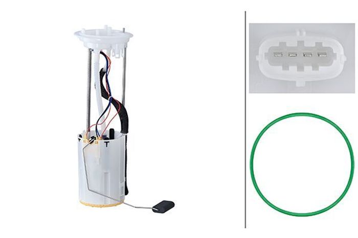 elektrische Kraftstoffpumpe (Modul) passt zu: FIAT DUCATO 2.0D/2.3D/3.0D 07.06