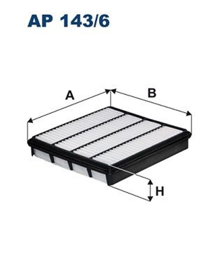 Luftfilter (Filterpatrone) passt zu: LEXUS LX; TOYOTA LAND CRUISER 200 4.5D 0...