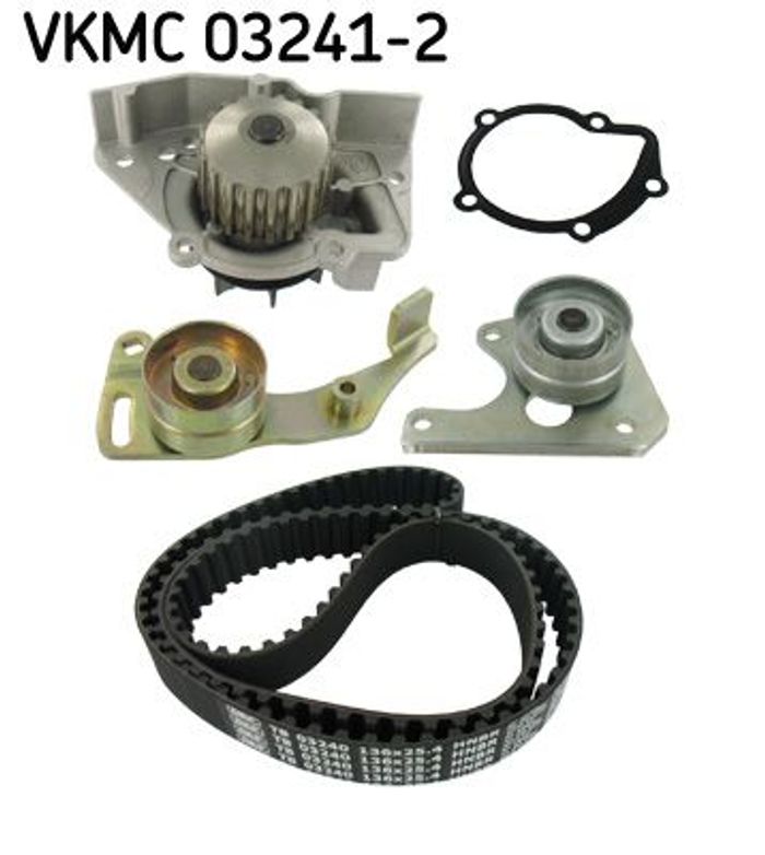 Ventilsteuerung Satz (Riemen + Rolle + Flüssigkeitspumpe) passt zu: CITROEN B...
