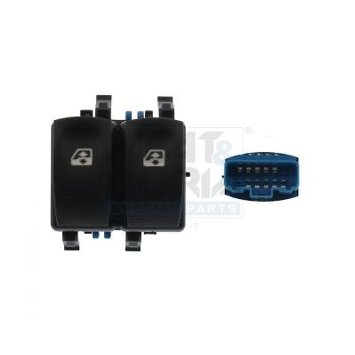 Fensterheberschalter vorne L passt zu: RENAULT CLIO III, MODUS 1.2-2.0 12.04-...