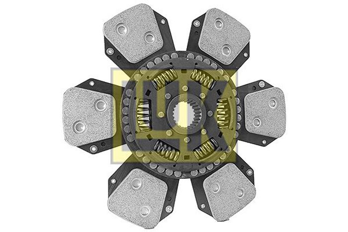 Kupplungsscheibe Keramik (330mm; anzahl der Arme: 6) passt zu: DEUTZ FAHR 80,...