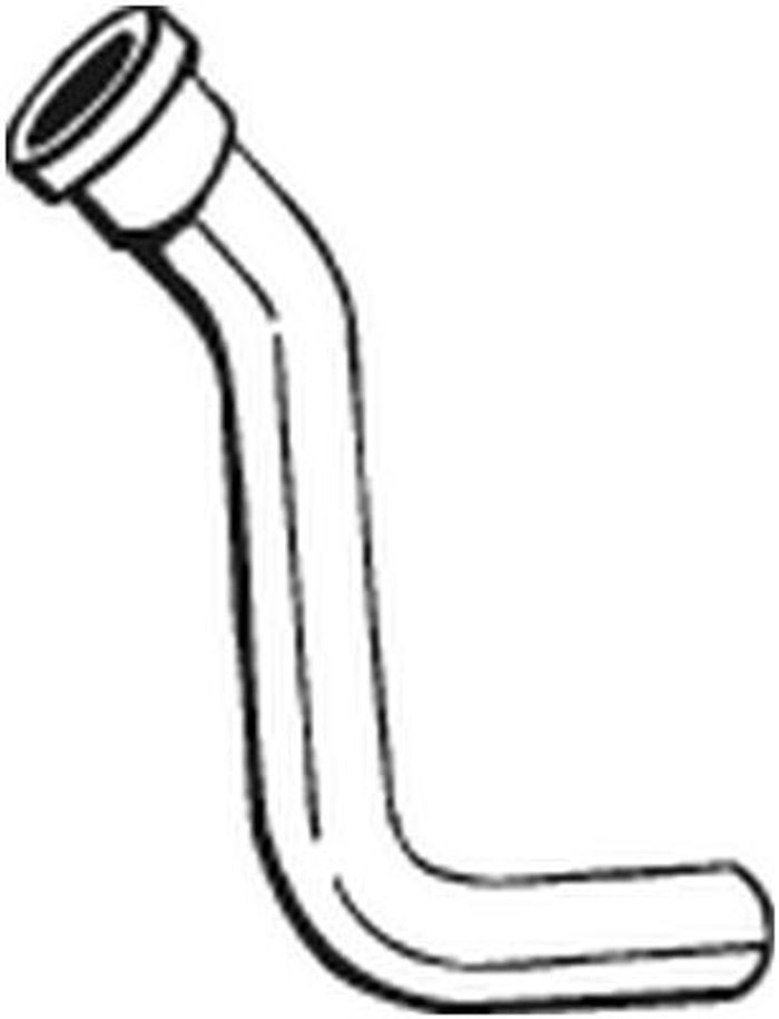 Auspuffrohr vorne passt zu: FIAT DUCATO 2.5D 09.86-05.94
