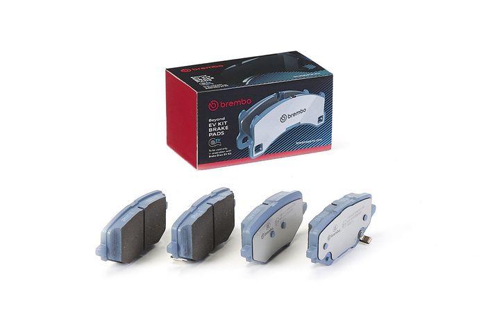 Bremsbelagsatz hinten ((EN) for electric vehicles; (EN) only for installation...