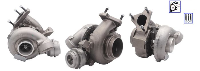 Turbolader (Runderneuert, mit Dichtungssatz) passt zu: MERCEDES C (W203), C T...