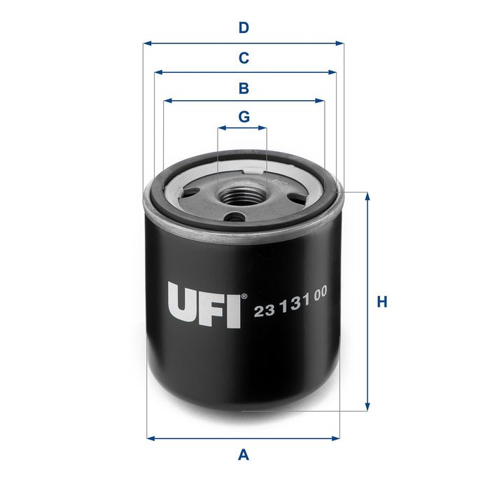Ölfilter (anschraubfilter) passt zu: FENDT 203 K FARMER, 203 P FARMER, 203 PA...
