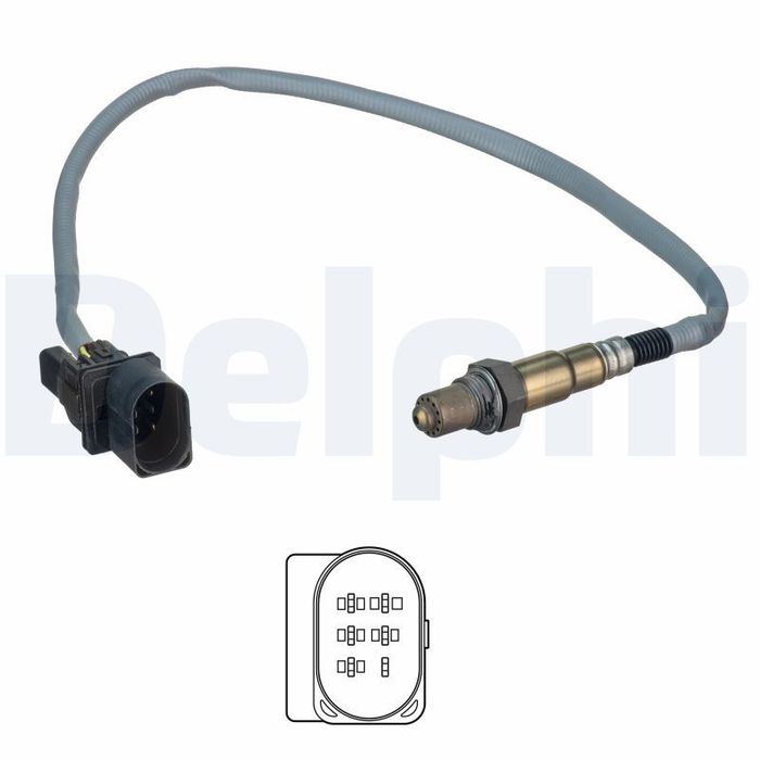 Lambdasonde (anzahl der Leitungen 6, 515mm) passt zu: BMW 1 (E87), 3 (E90), 3...