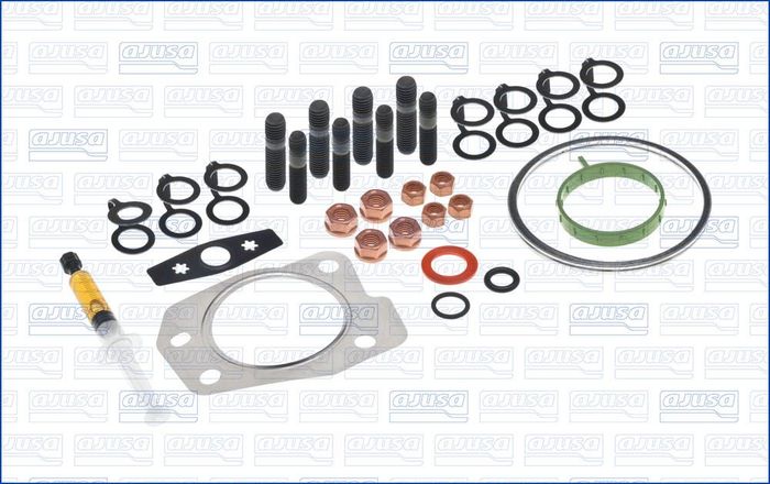Montageset der Turbokompressors (mit Dichtungen) passt zu: OPEL ASTRA J GTC,...
