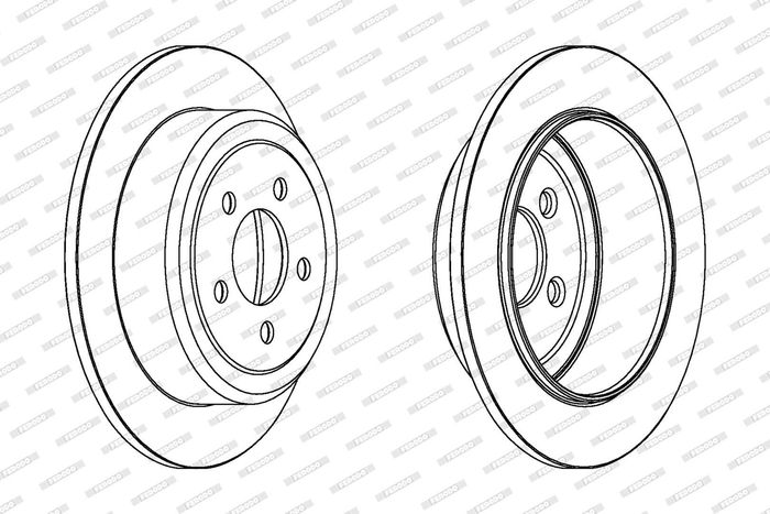 Kpl. Scheibenbremsen hinten L/R passt zu: DODGE NITRO, RAM 1500, RAM 2500; JE...