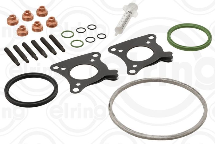 Montageset der Turbokompressors (mit Dichtungen) passt zu: BMW 5 (G30, F90),...