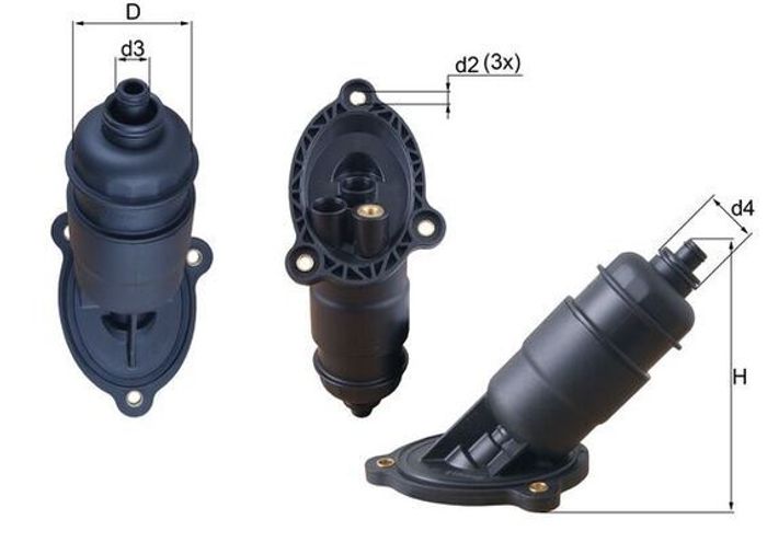 Filter Hydraulikgetriebe passt zu: AUDI A4 B8, A5, A6 C7, A7 1.8-3.2 06.07-09.18