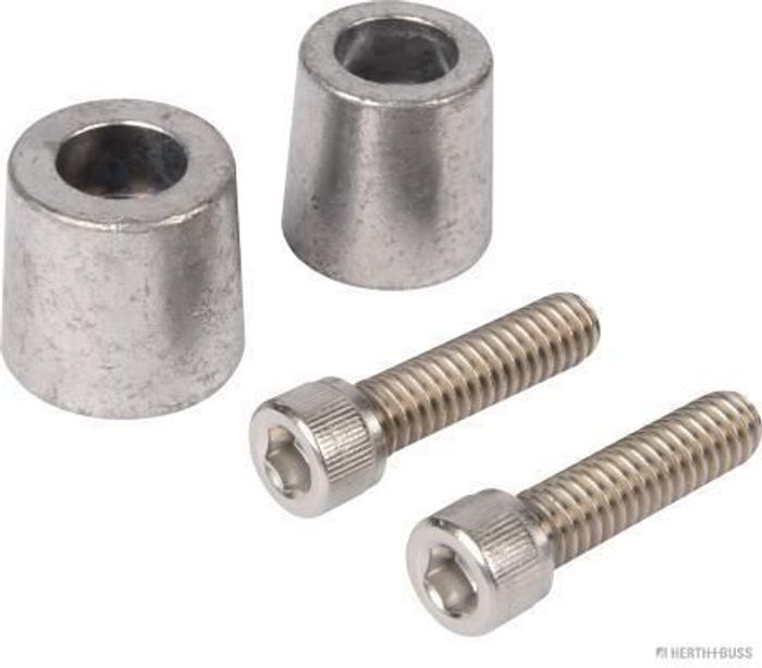Klammer / Klemme / Adapter (+/-, Satz; universell, groß)