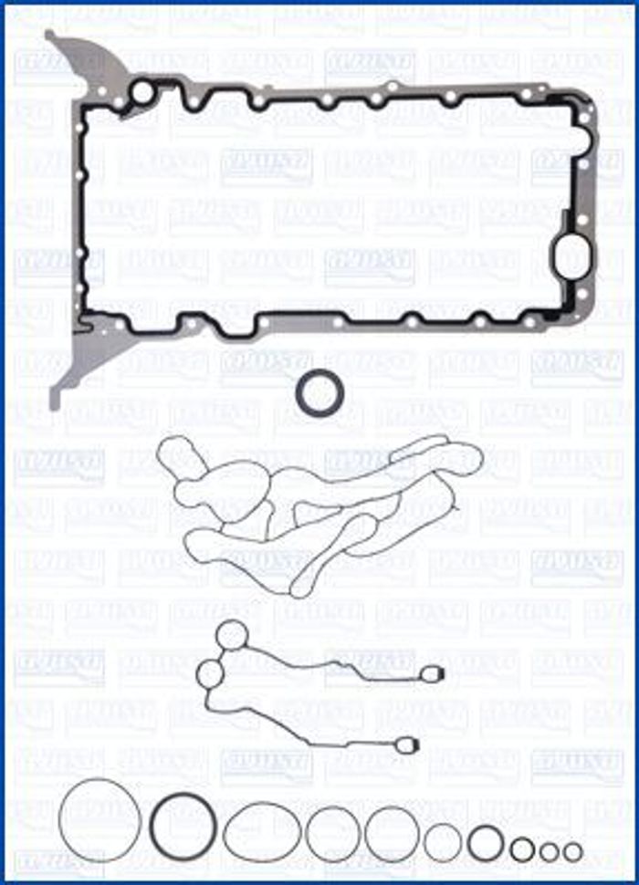 kompletter Satz von Motordichtungen/unten passt zu: LAND ROVER RANGE ROVER II...