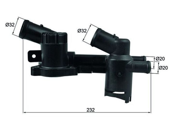 Thermostat, Kühlmittel