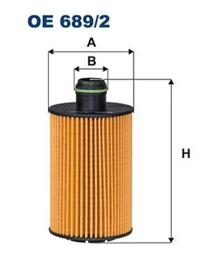 Ölfilter passt zu: CHRYSLER 300C; JEEP GRAND CHEROKEE, GRAND CHEROKEE IV; LAN...