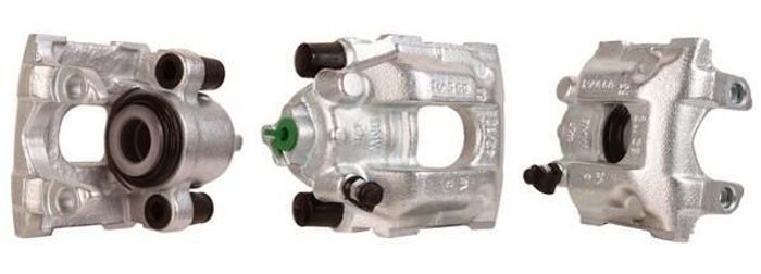 Scheibenbremsenklemme hinten L (runderneuert) passt zu: BMW X5 (E53) 3.0/3.0D...