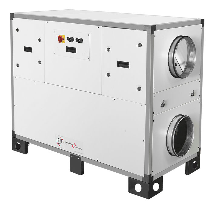 S&P CADT-HE-D 33 LV PRO-REG - WRG-Gerät, EC, Gegenstrom-WT, vertikal - 5153826400
