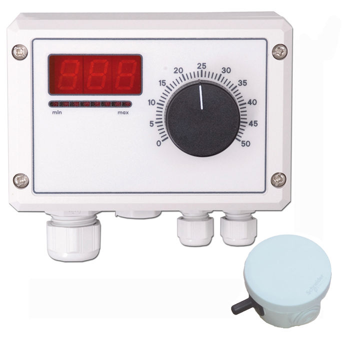 S&P CONTROL EC/T - Temperatur-Drehzahlregler - 8072006006