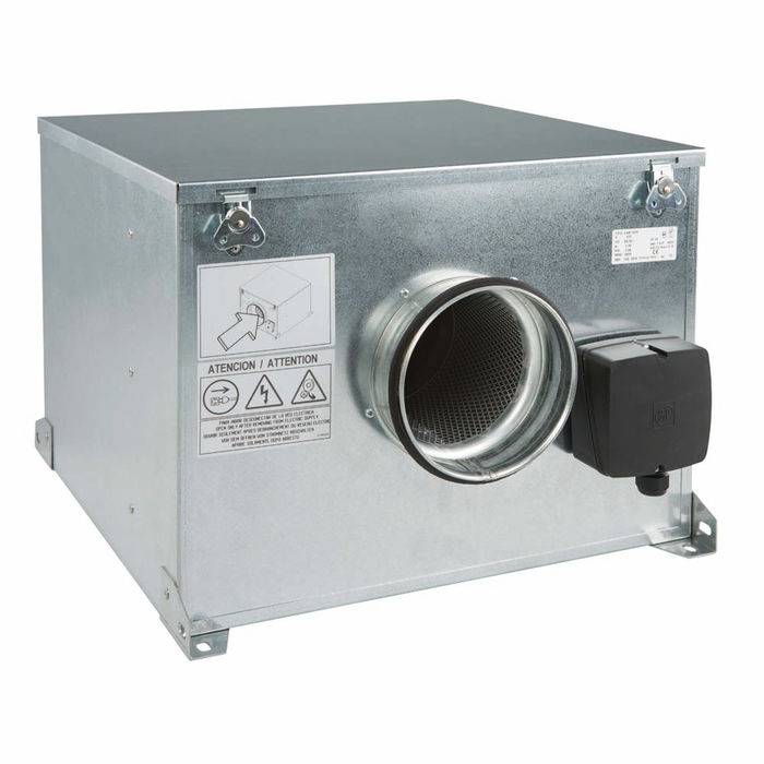 S&P CAB-160 B - Lüftungsbox, schallgedämmt, DN160 - 5113866200