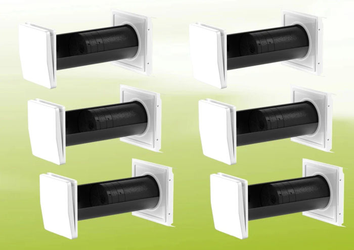6x Inventer iV14 Zero Lüftungsset