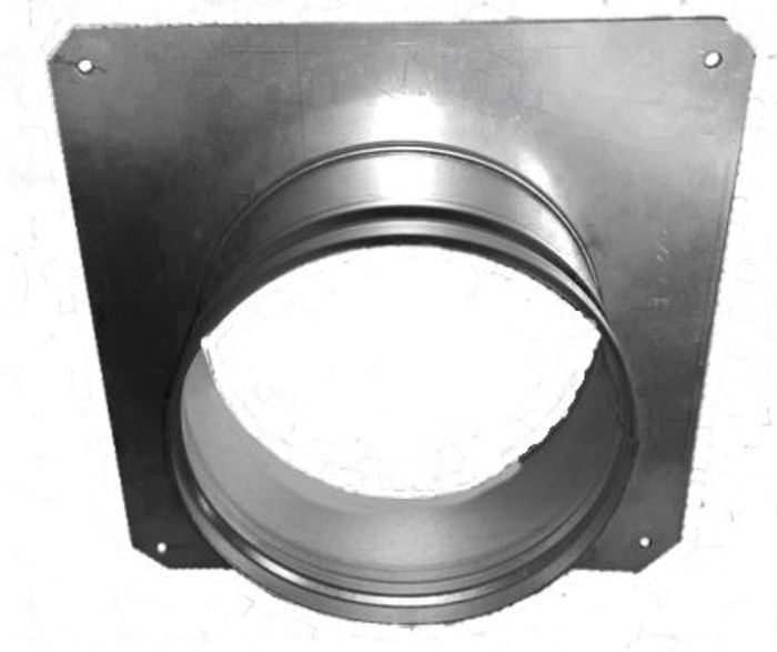 S&P JAAL-AST-125 - Bodenplatte mit Anschlussstutzen DN125 - 0124700013