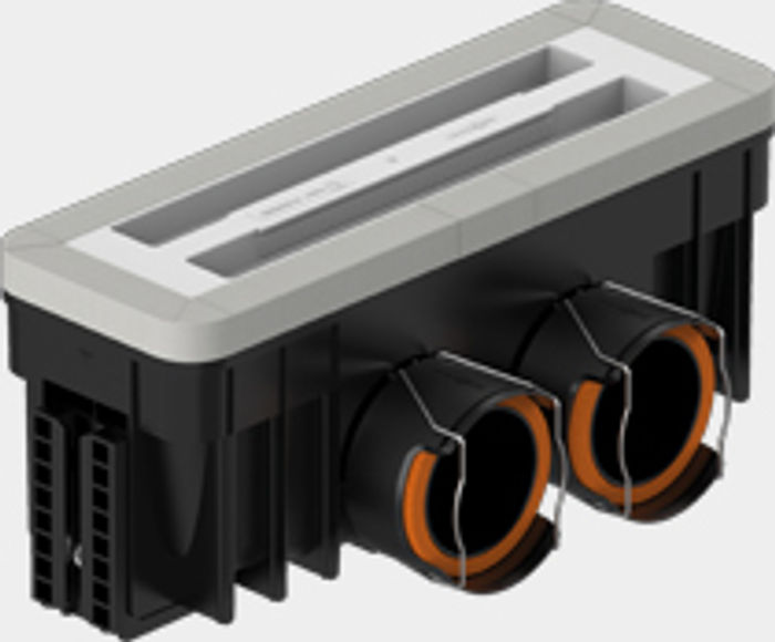 Viessmann Luftdurchlassgehäuse rechteckig R75 S  7377350