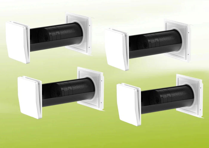 4x Inventer iV14 Zero Lüftungsset