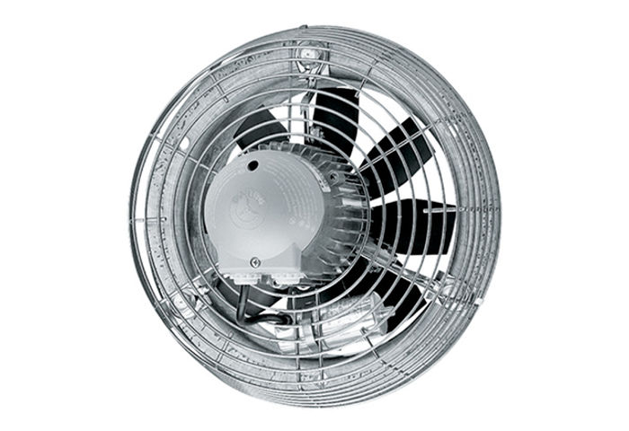 Axial-Wandventilator DZS 40/4 B Stahlwandring, Drehstrom, DN400 von Maico - 0094.0022