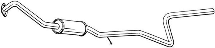 Mittelschalldämpfer