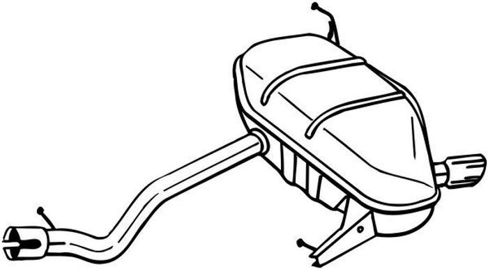 Endschalldämpfer