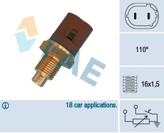 Sensor, Kühlmitteltemperatur