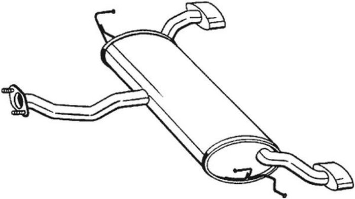 Endschalldämpfer