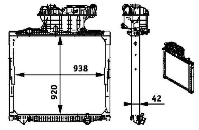 Kühler, Motorkühlung