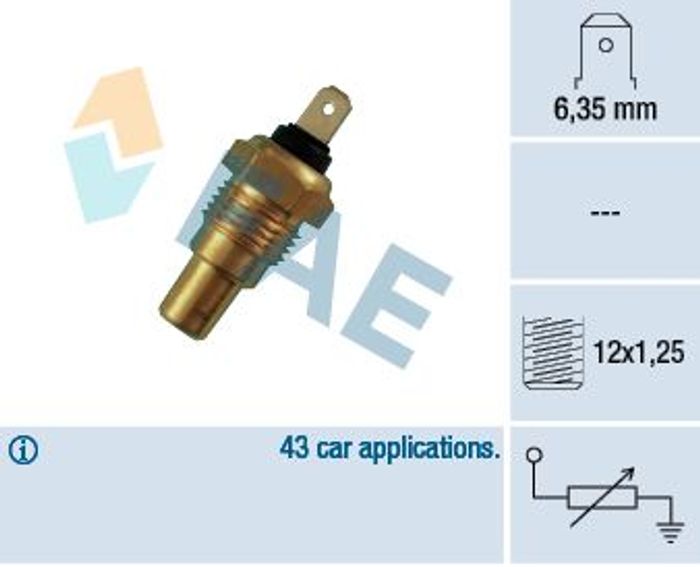 Sensor, Kühlmitteltemperatur