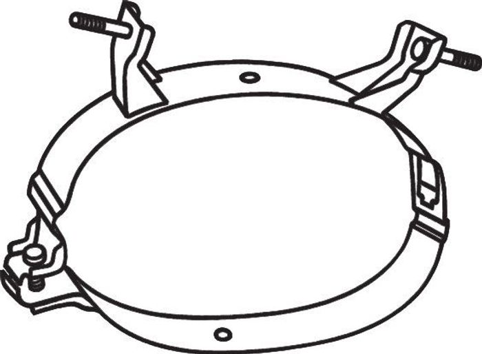 Halter, Abgasanlage