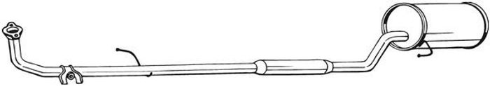 Mittelschalldämpfer