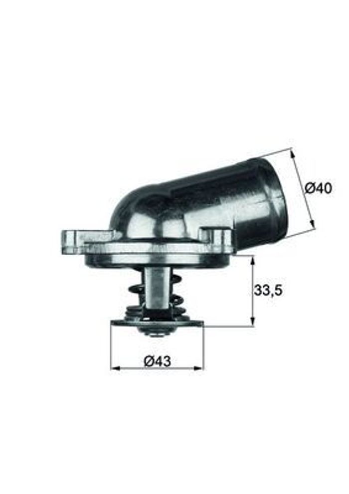 Thermostat, Kühlmittel