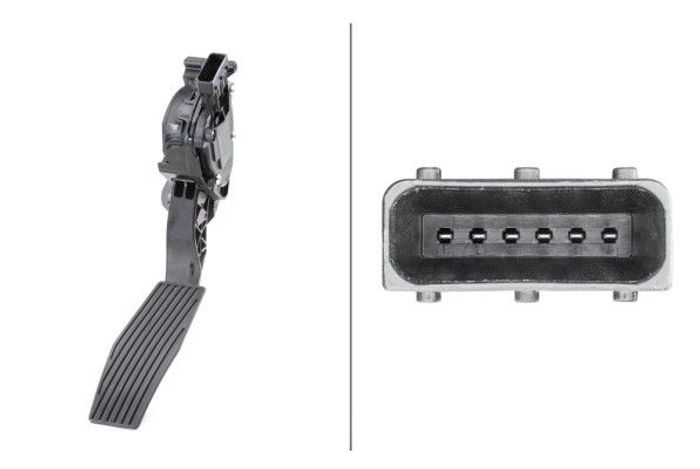 Sensor, Fahrpedalstellung