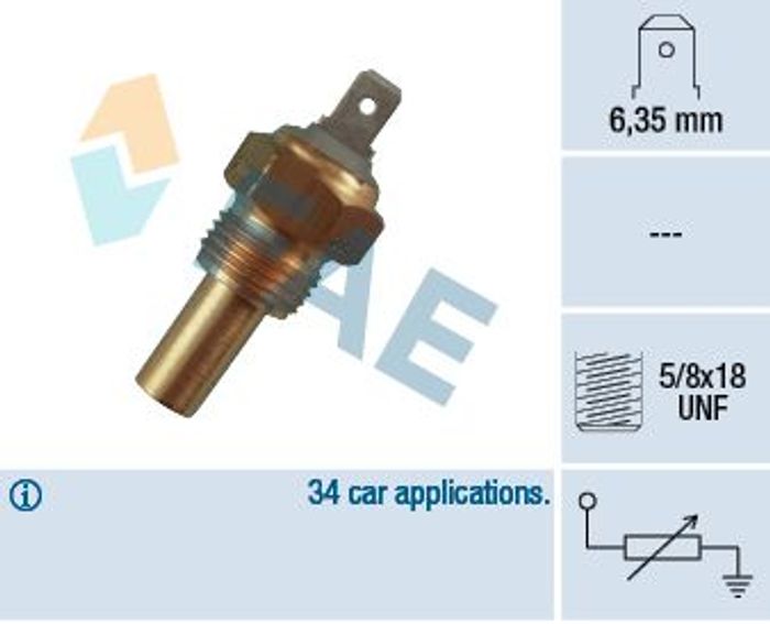 Sensor, Kühlmitteltemperatur