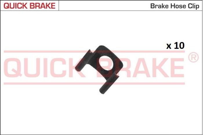 Halter, Bremsschlauch